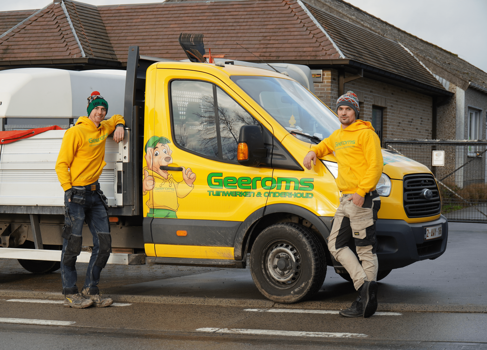 Teamfoto Geeroms Tuinwerken