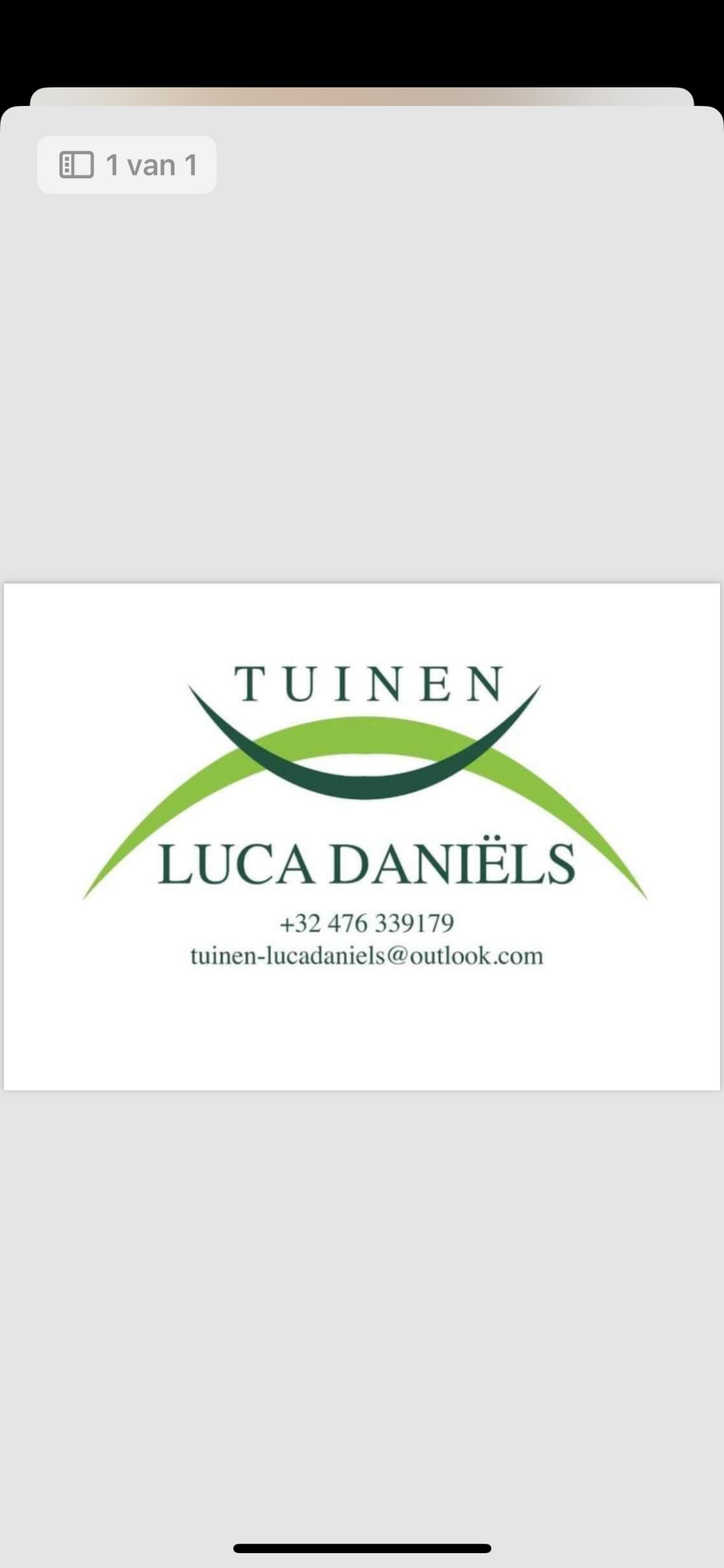 Tuinen Luca Daniëls