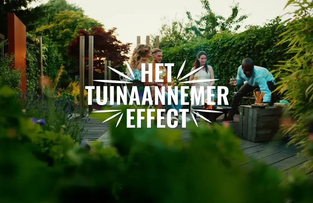 Het Tuinaannemereffect Campagnebeeld