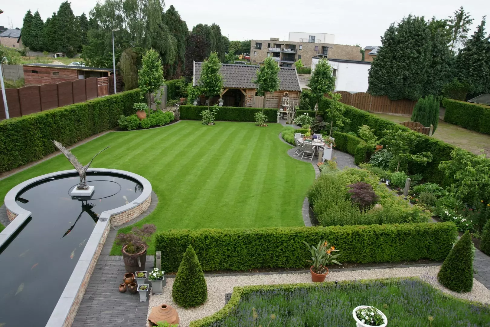Moderne verzameltuin - Tuinaannemer.be