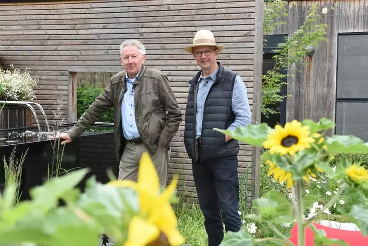 Gil Claes en Marc Verachtert in Van Droom tot Tuin