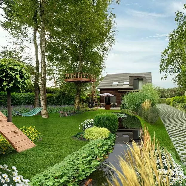 Avontuurlijke tuin