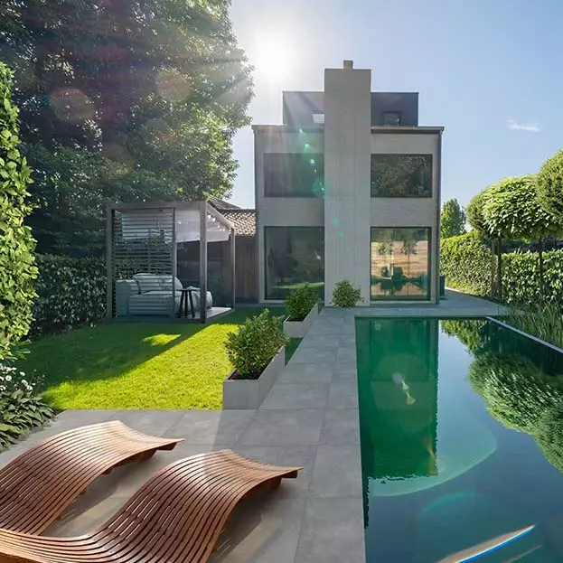 Luxe tuin