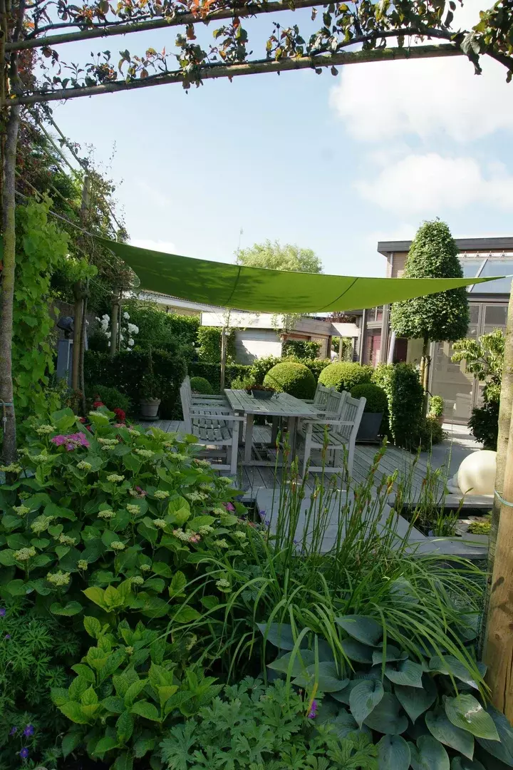 Zonnige en schaduwrijke tuinzones - Tuinaannemer.be