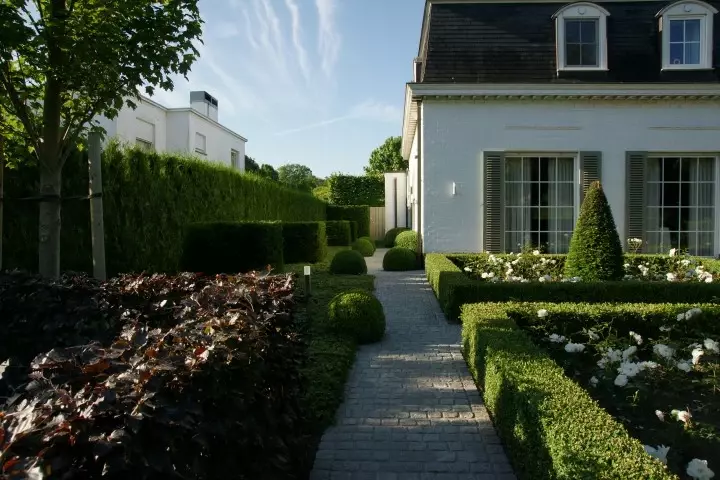 Tuinrenovatie landelijke stijl - Tuinaannemer.be