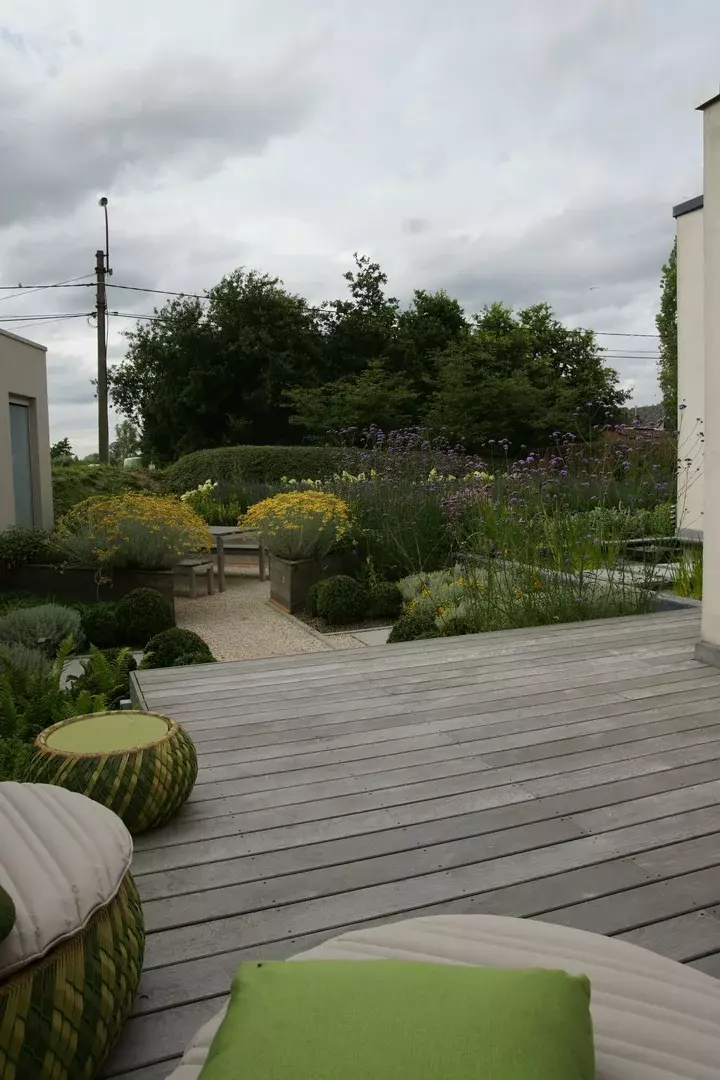 Kruidentuin voortuin - Tuinaannemer.be