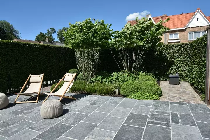 Zonneterrastuin - Tuinaannemer.be