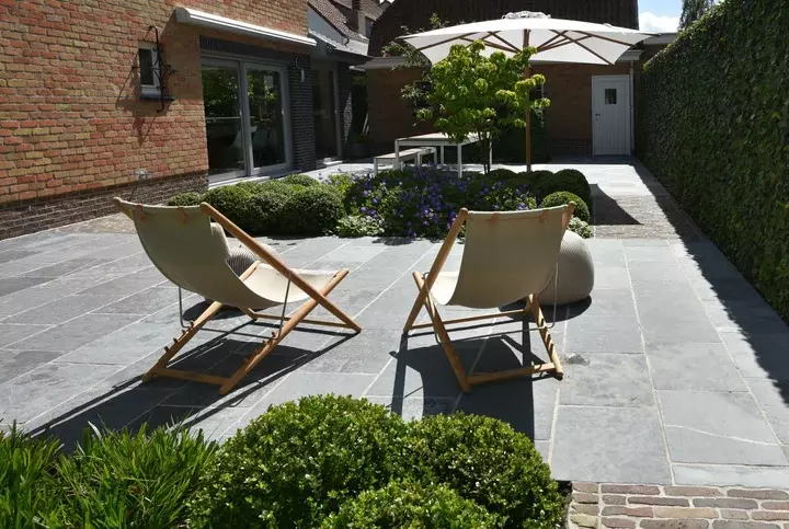 Zonneterrastuin - Tuinaannemer.be