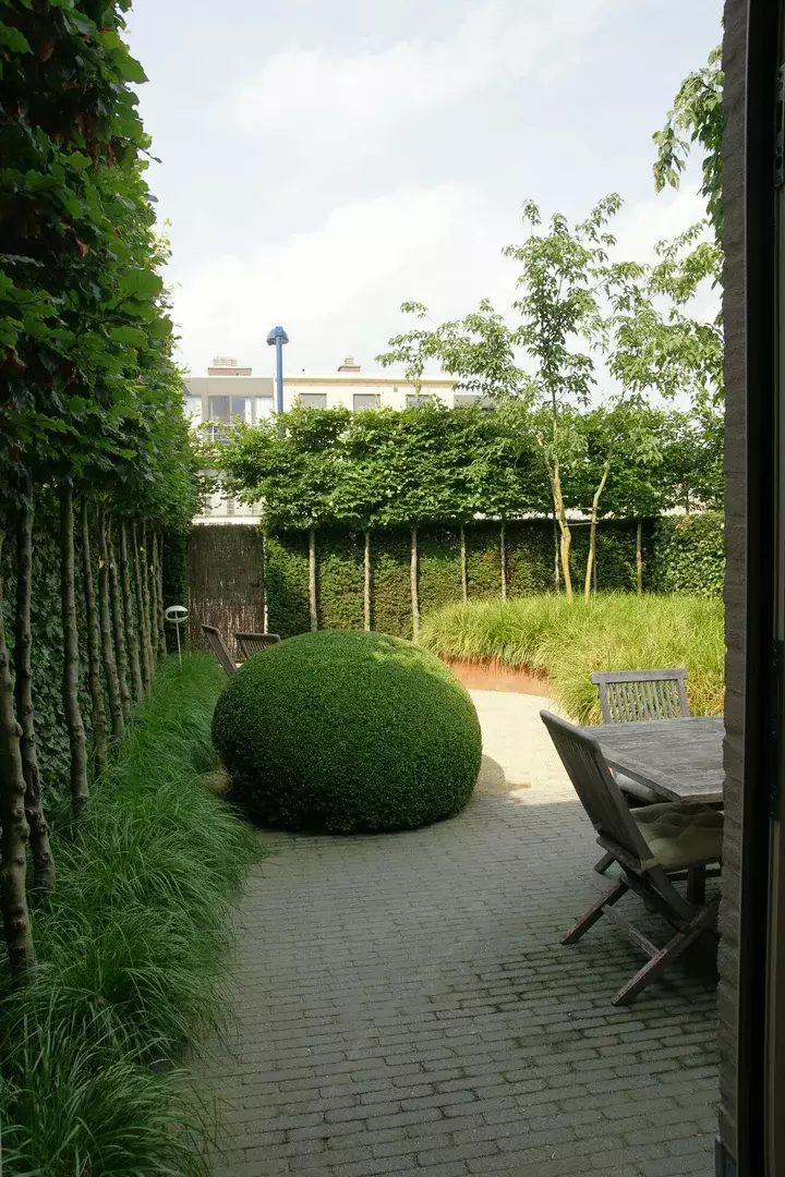 Tuin met hoogteverschillen - Tuinaannemer.be