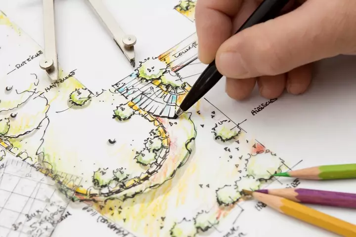 Tuin ontwerpen en beplantingsplan tekenen
