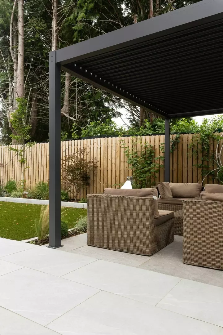 Pergola tuinaanleg - Tuinaannemer.be