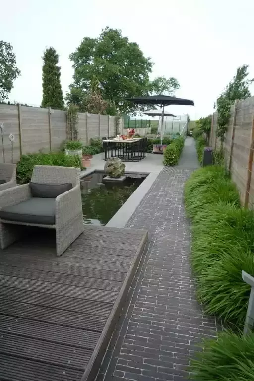 Smalle tuin inrichten - Tuinaannemer.be