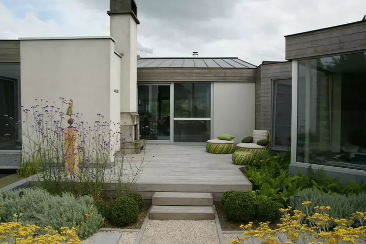 Kruidentuin voortuin - Tuinaannemer.be