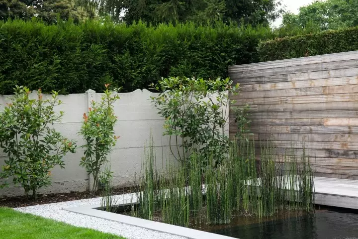 Onderhoudsvriendelijke strakke tuin - Tuinaannemer.be