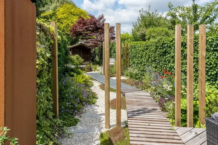 Moderne tuin