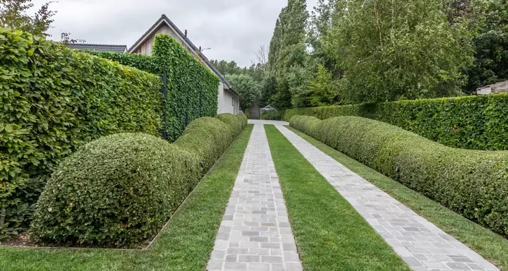 Familietuin met wellness - Tuinaannemer.be