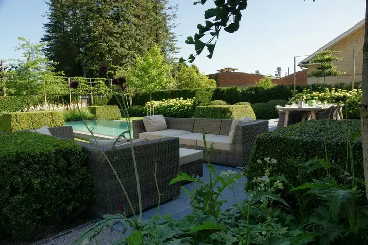 Moderne tuin aanleggen op zandgrond - Tuinaannemer.be