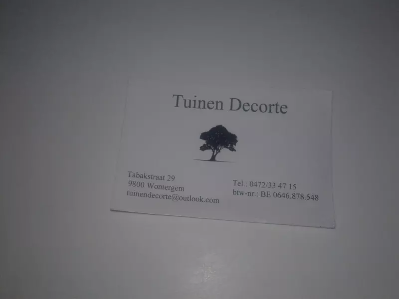 Tuinen Decorte
