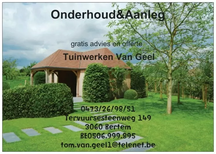 Tuinwerken Van Geel