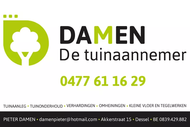 Damen de tuinaannemer