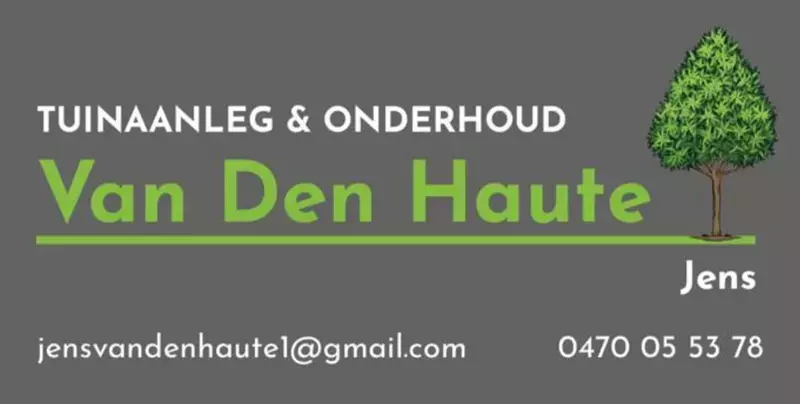 Tuinaanleg en onderhoud Jens Van Den Haute