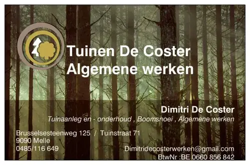 Tuinen De Coster en Algemene werken