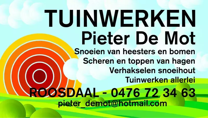 Tuinwerken Pieter De Mot