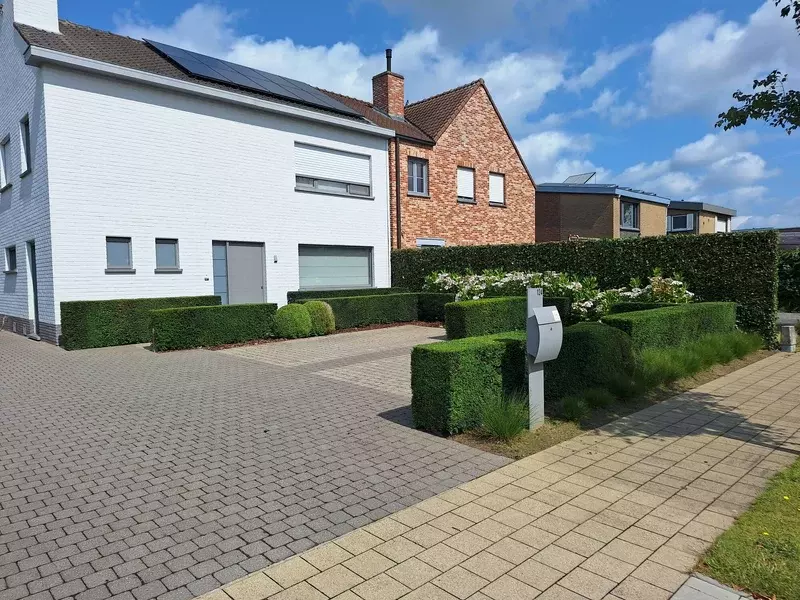Scheren parking van bedrijf