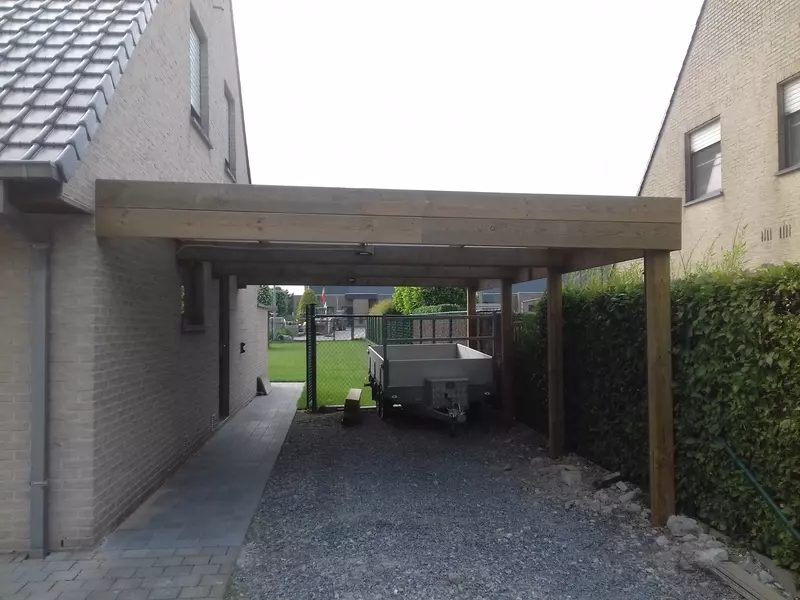 Plaatsen carport 