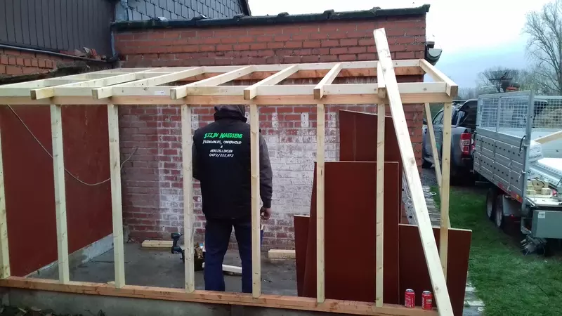 Plaatsen tuinhuis op maat 
