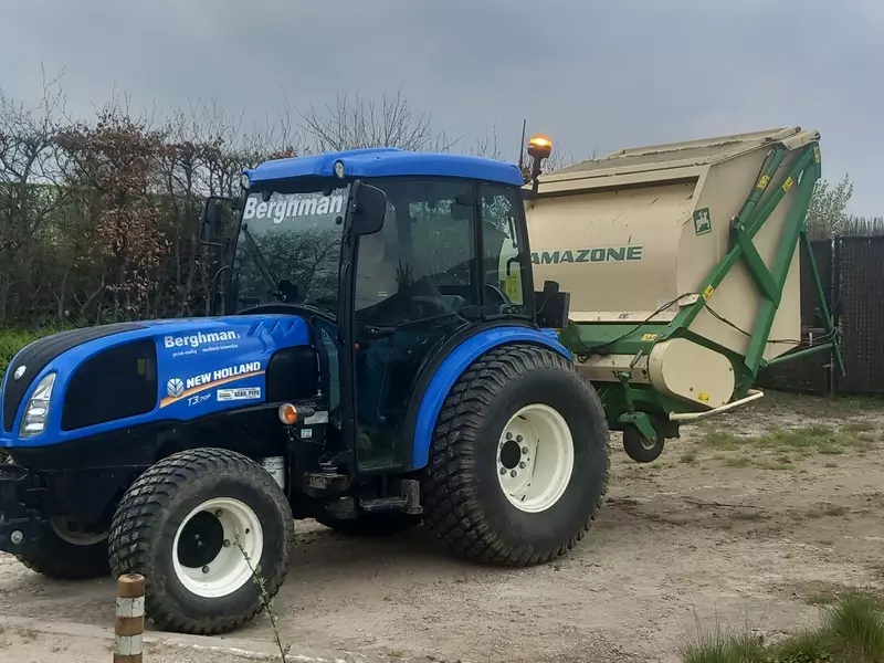 klepelmaaier met opvang en hooglosser