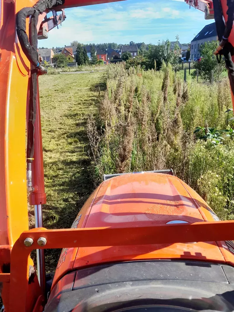 Klepelmaaien perceel