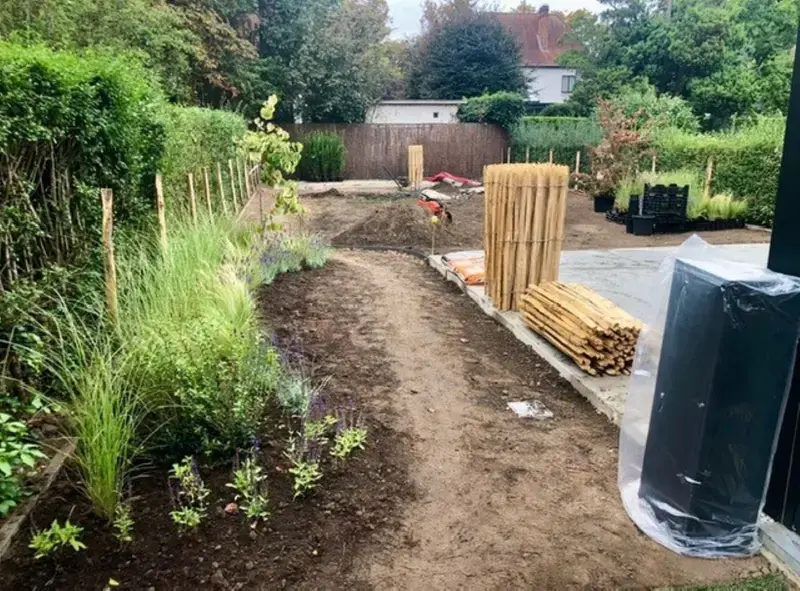 Aanleg tuin