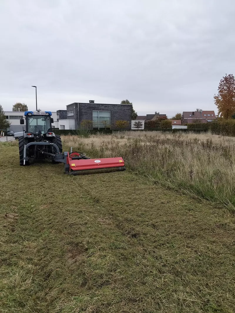 klepelmaaien van terreinen
