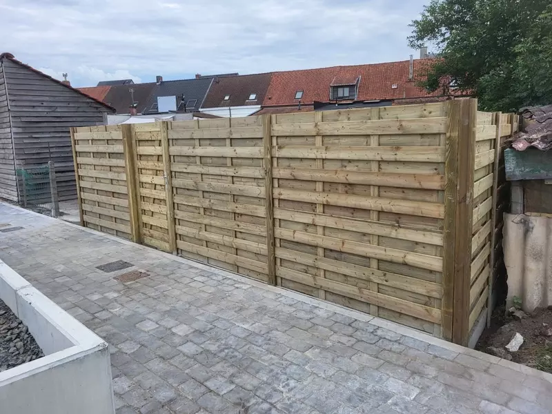 Afsluiting met poort