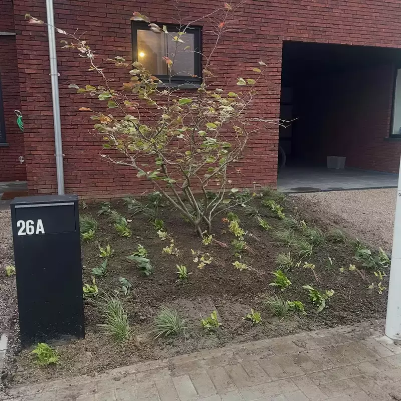 Aanleg voortuin