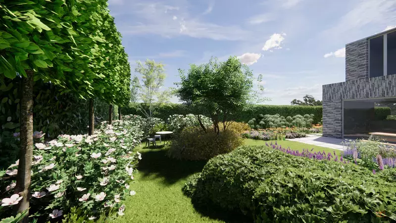 Tuin te Kortrijk