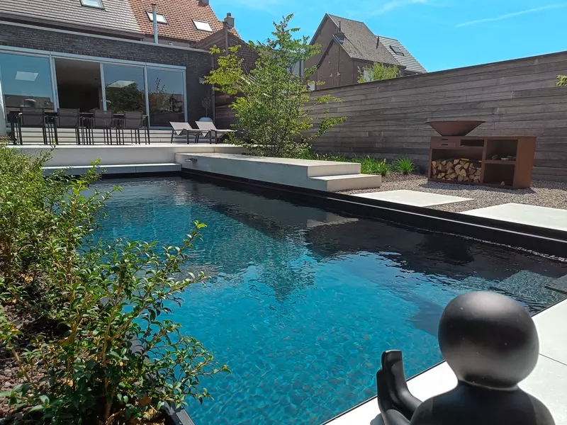 Moderne stadstuin 'Zomerproof oord van rust'