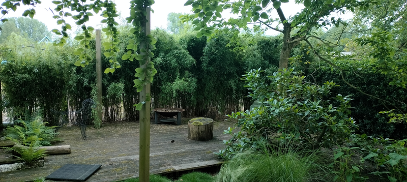 gezellige tuinhoek