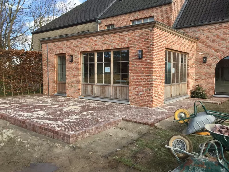 Kleiklinkers 'Vande Moortel type bordeaux'