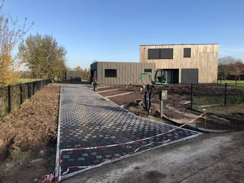 Waterpasserende klinkers