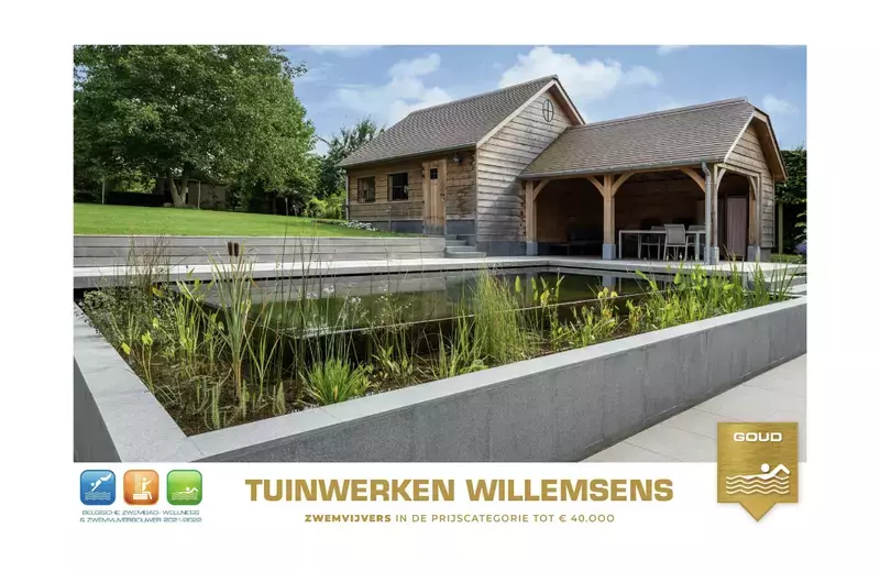 Onze gouden zwemvijver