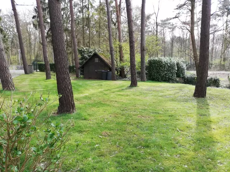 mooi onderhoud van deze bostuin