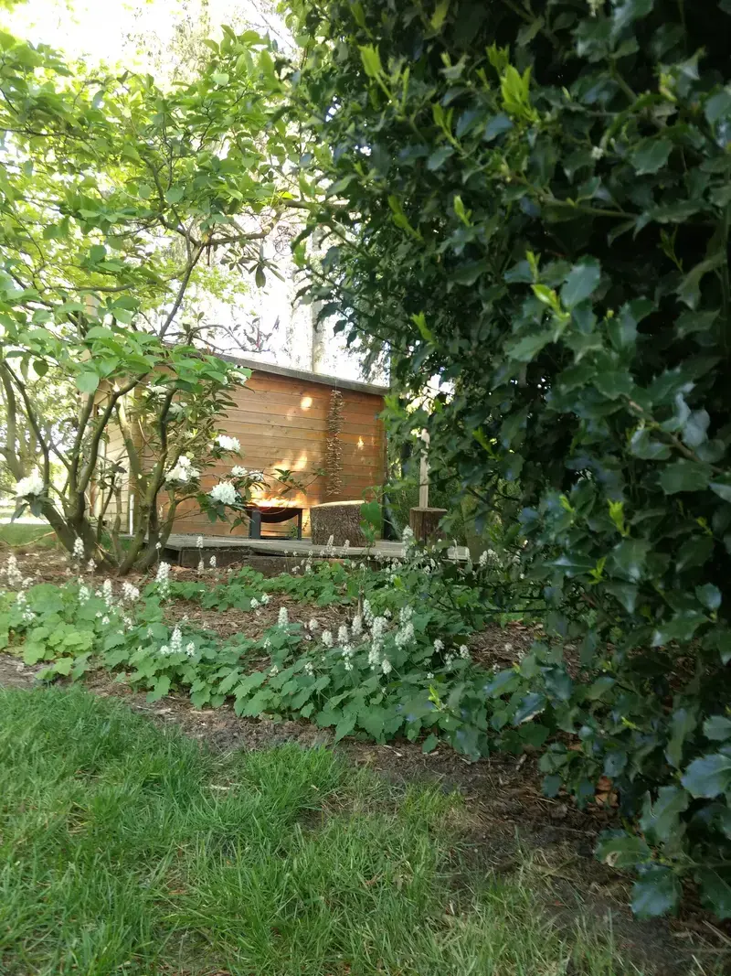 gezellige tuinhoek