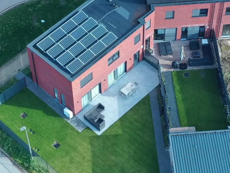 Aanleg terrassen en wandelpaden
