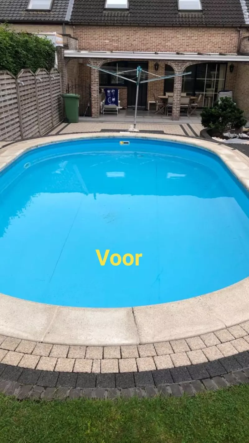 Voor: renovatie zwembad