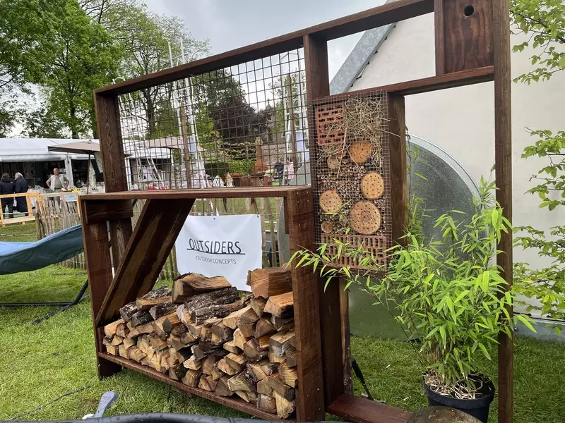 Maatwerk houtmijt/insectenhotel/nestkast