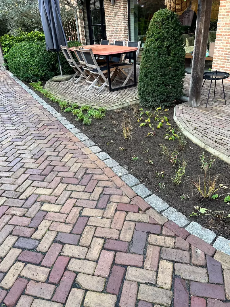 Verharding recupkleiklinkers en kassei
