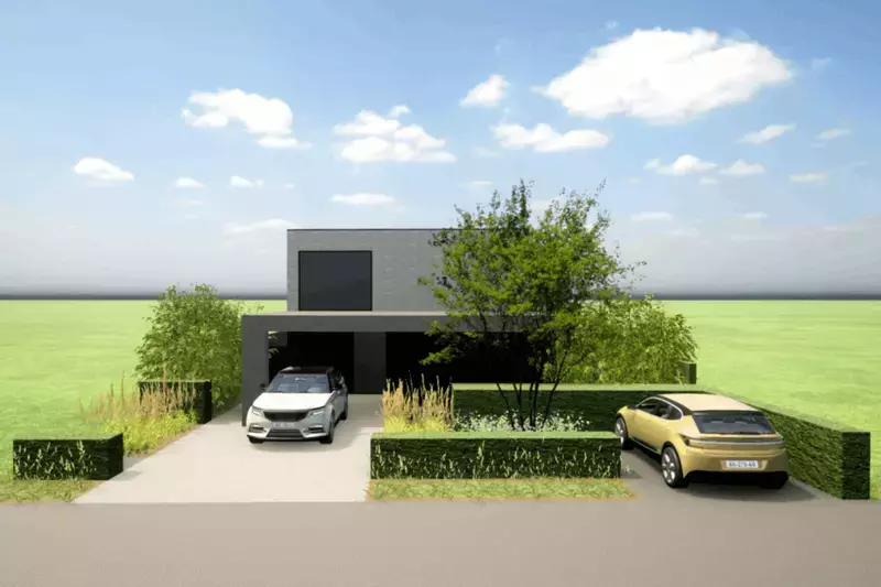Voortuin in 3D