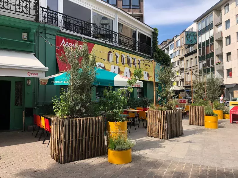 Terras inrichting horeca